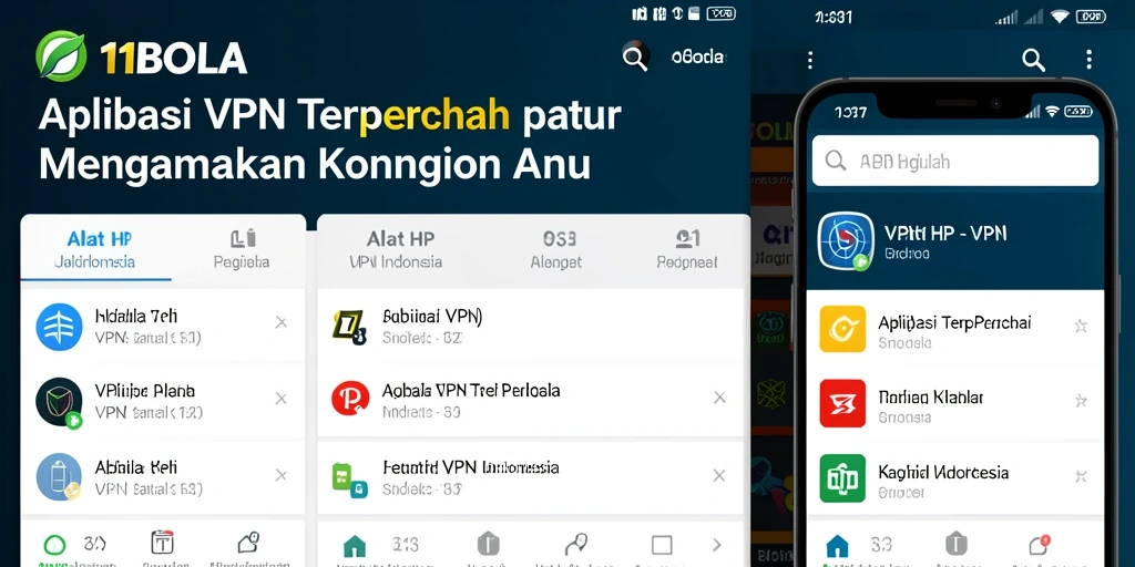 Screenshot aplikasi 11BOLA menampilkan antarmuka yang user-friendly dan fitur utama.