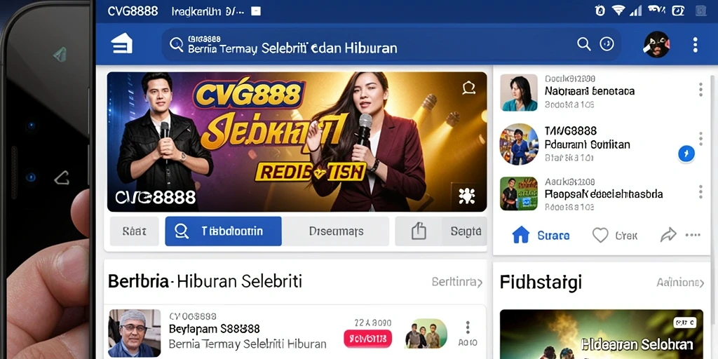 Antarmuka aplikasi CVG8888 yang informatif dan menarik.
